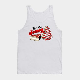 Tis The Season Christmas Tree Cake Tank Top